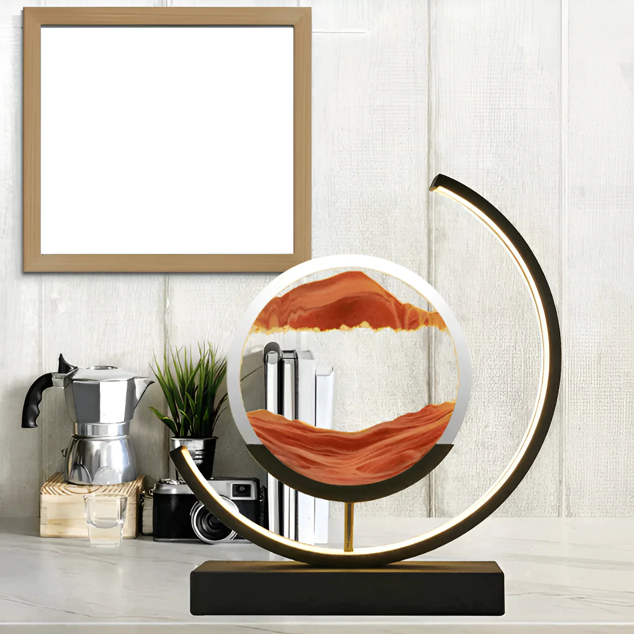 Sand Glow LED Illuminated Sand Lamp - Image 5