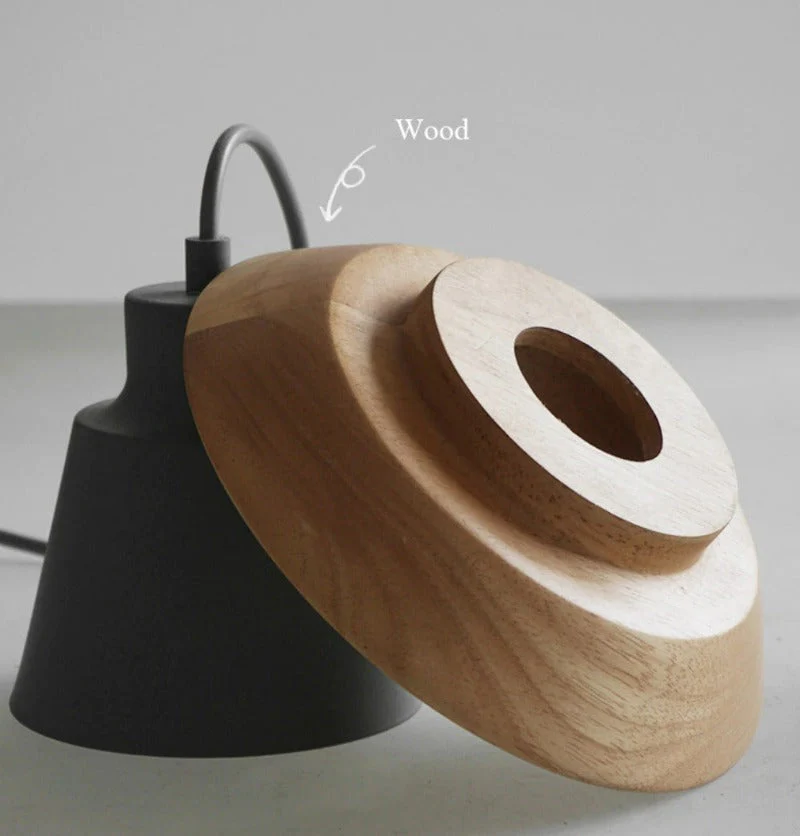 Scandinavian Wooden Hanging Lamp - Image 15