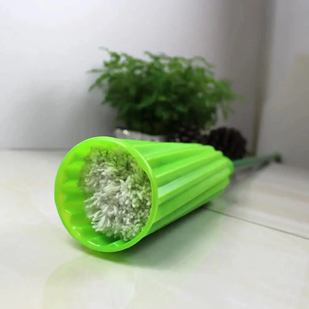 Self-Wringing Microfiber Mop Replacement Head | Swivel Connector | Hands-Free Operation | CleanPulse - Image 2