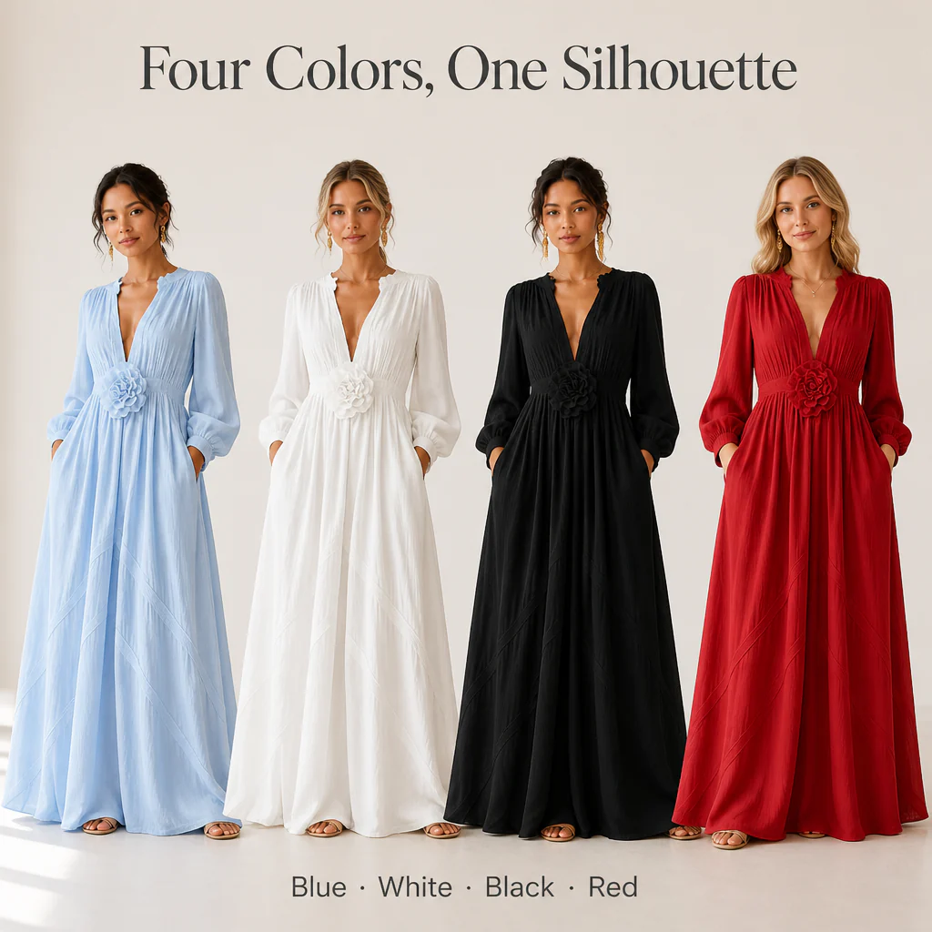 Florelle™ — Float From Garden Party to Dinner in One Pocketed Maxi - Image 6