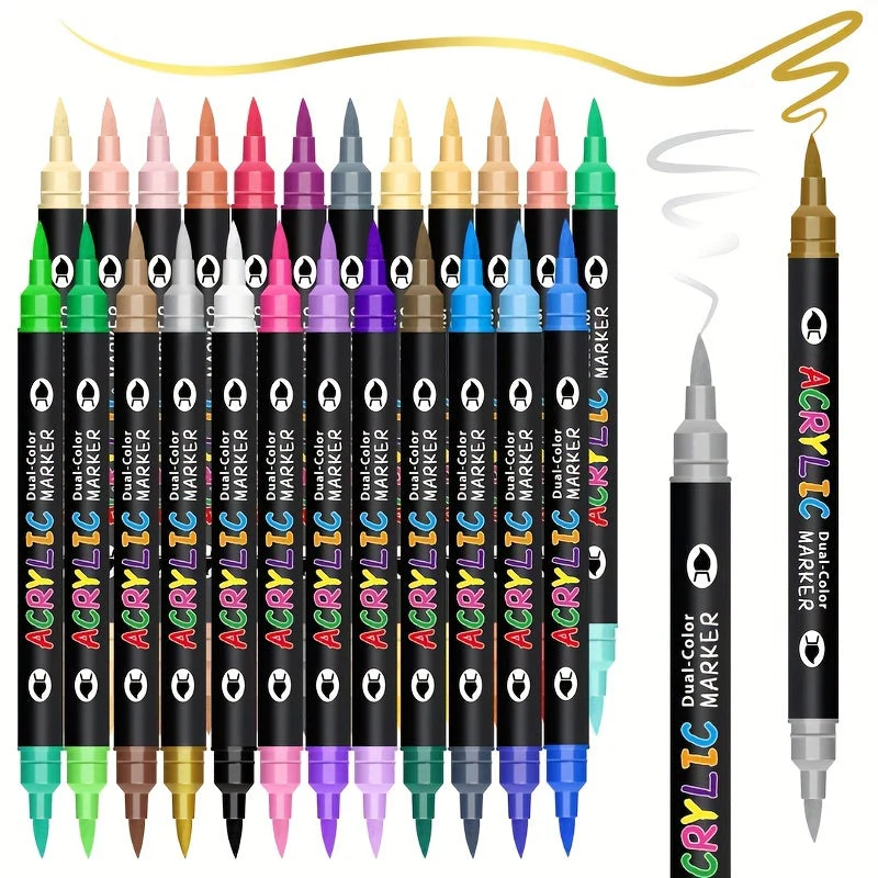 Set of 120 Acrylic Markers - Image 3