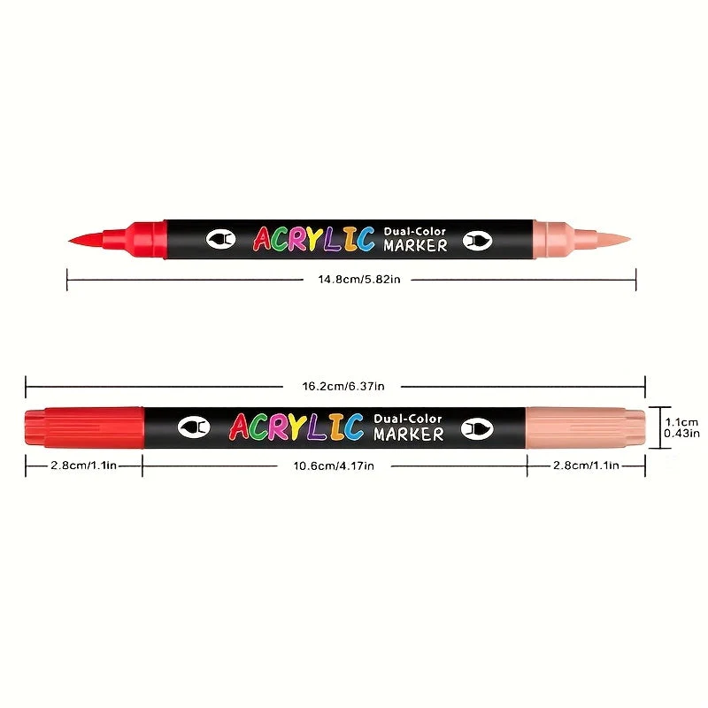 Set of 120 Acrylic Markers - Image 4