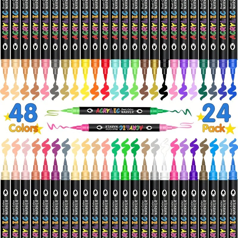 Set of 120 Acrylic Markers - Image 7