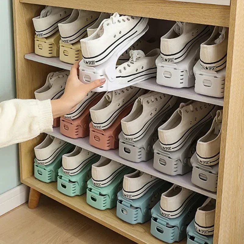 Shoe Storage Organizer | Space Efficient Design | Adjustable Shoe Rack | ShoeMate - Image 3