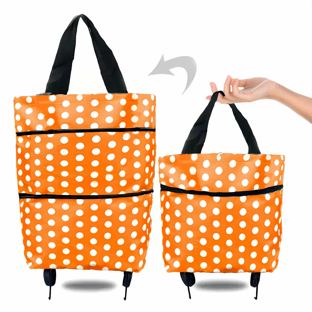 Shopping Cart | Collapsible Rolling Bag | Lightweight Carrier | Icone - Image 19