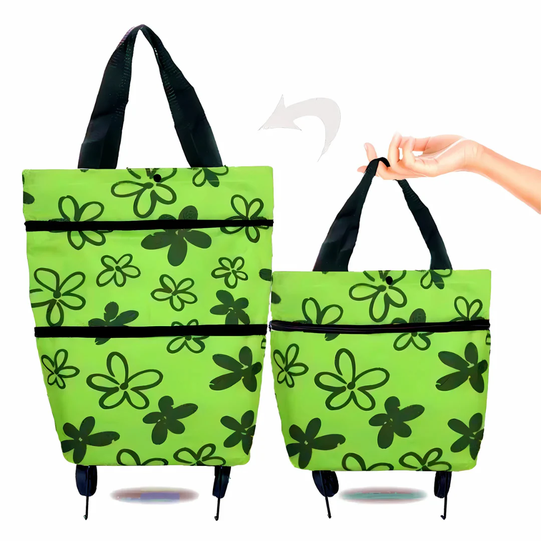 Shopping Cart | Collapsible Rolling Bag | Lightweight Carrier | Icone - Image 21