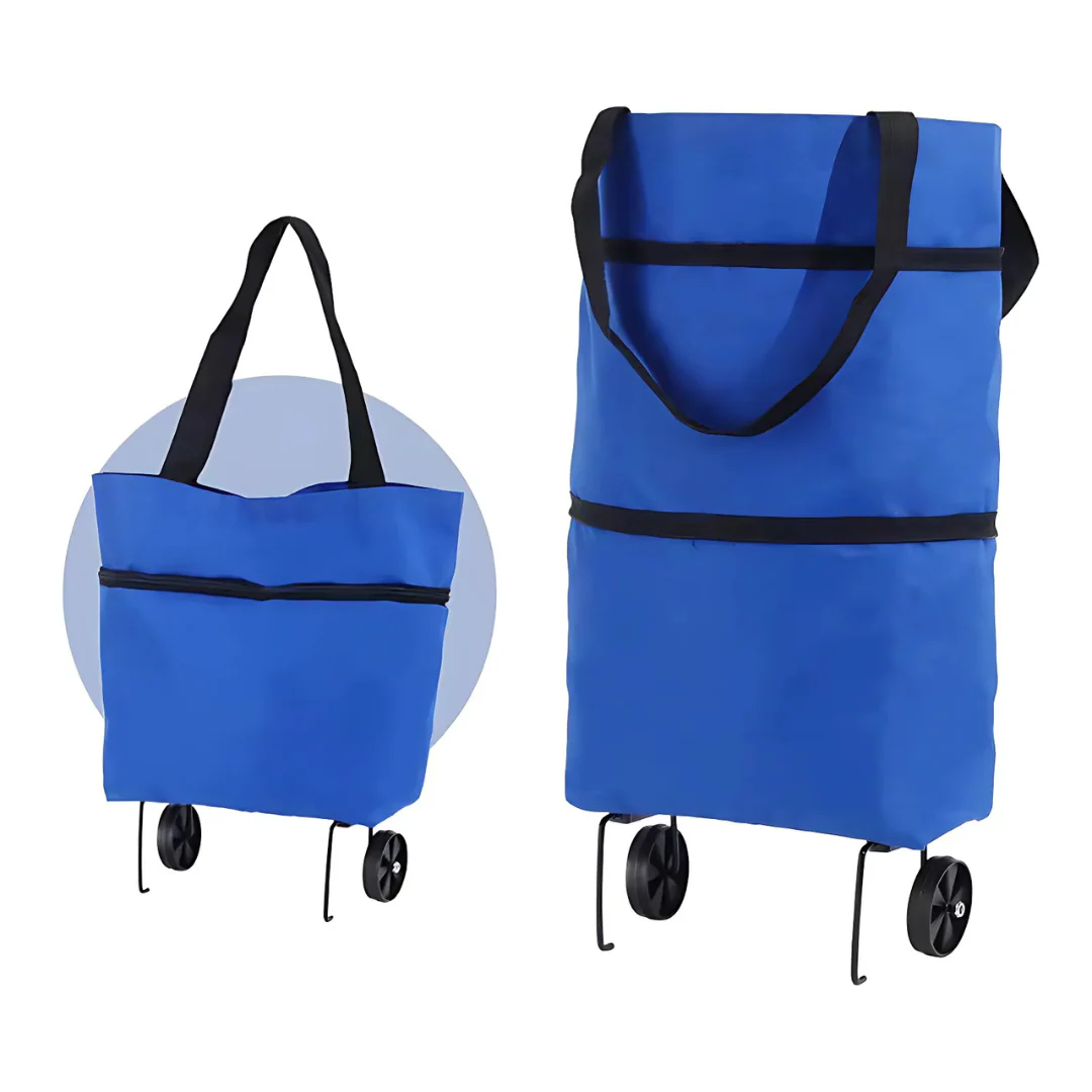 Shopping Cart | Collapsible Rolling Bag | Lightweight Carrier | Icone - Image 6