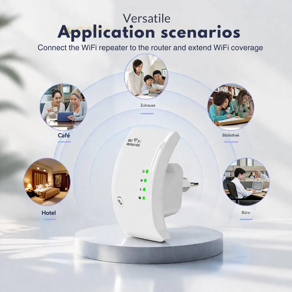 Signal Amplifier | Extended Range | Simple Plug and Play Installation | WiFiora - Image 3