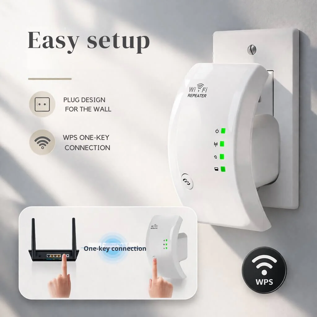 Signal Amplifier | Extended Range | Simple Plug and Play Installation | WiFiora - Image 4