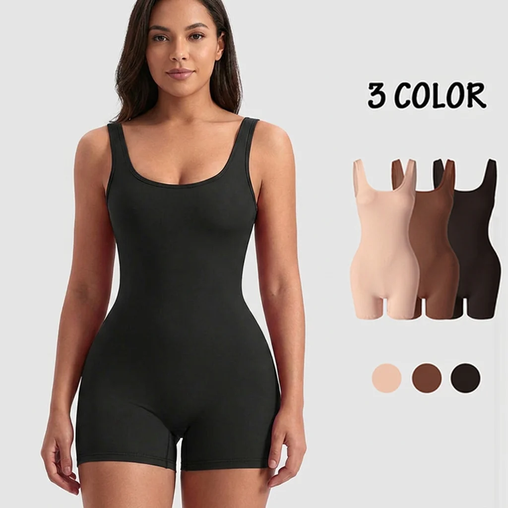 SilhouettaCurve™ – Seamless Full-Body Shaping Bodysuit with Tummy-Smoothing Panels - Image 9