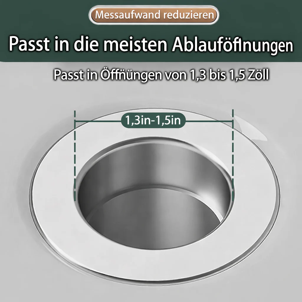 Sink Drain Plug | Stainless Steel Clog-Resistant Filter | FilterPro - Image 3