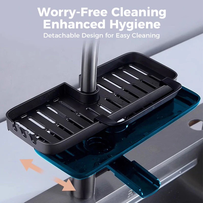 Sink Rack | Speeds Up Sponge and Brush Drying | Clamp-On Mount | SinkSmart - Image 4