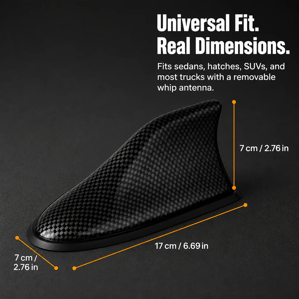 SkyRazor™ — Ditch the Stock Whip For a Factory-Look Shark Fin in 60 Seconds - Image 7