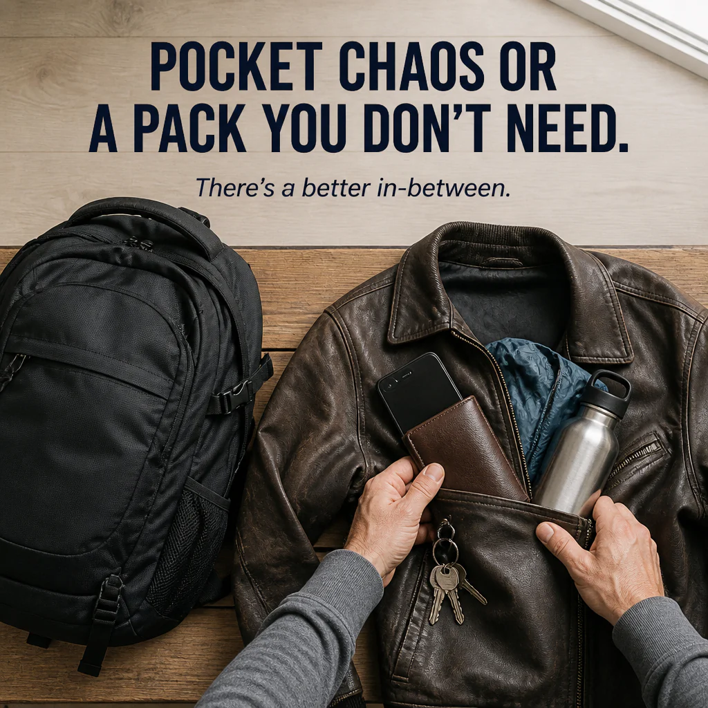 SmartPack™ — Carry Your Phone, Wallet & Water Bottle Without the Backpack Bulk - Image 2