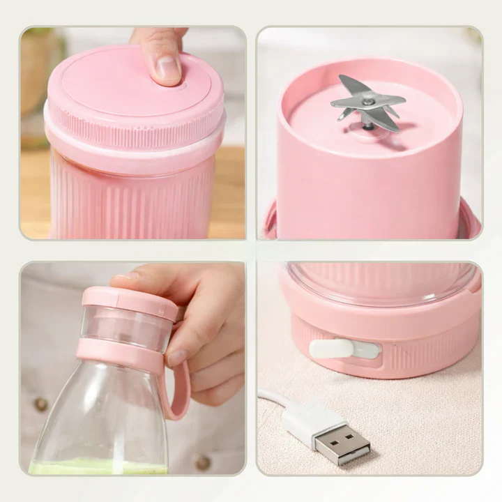 Smoothie Blender | Blend & Sip Directly | Safety Alert | SmoothioGo - Image 4