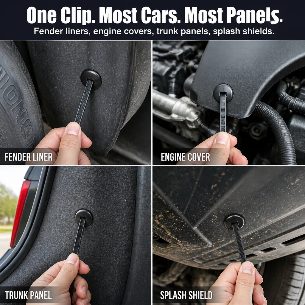 SnapSecure™ — Snap Loose Mudguards, Fender Liners, and Splash Shields Back Tight - Image 5