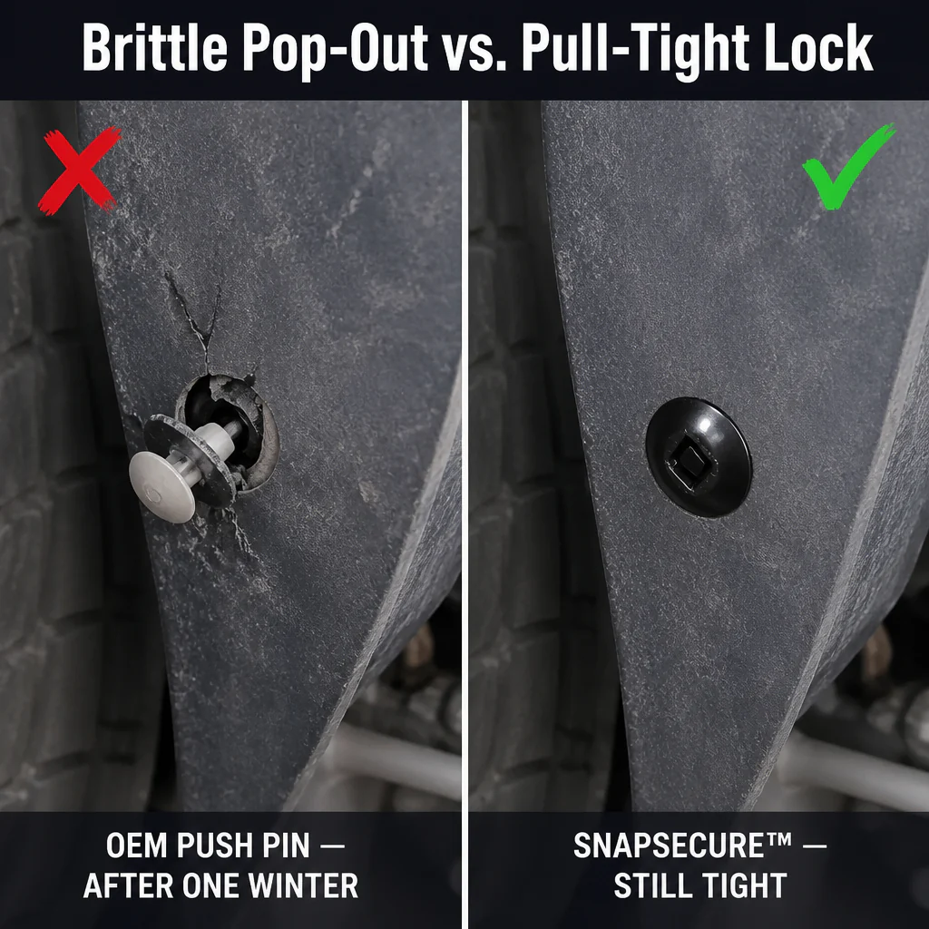 SnapSecure™ — Snap Loose Mudguards, Fender Liners, and Splash Shields Back Tight - Image 6