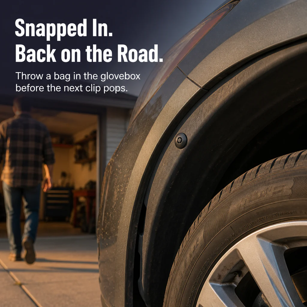 SnapSecure™ — Snap Loose Mudguards, Fender Liners, and Splash Shields Back Tight - Image 8