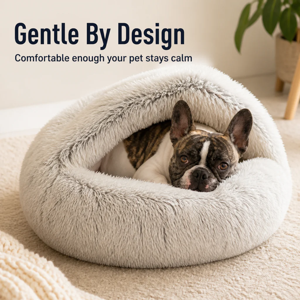 SnuggleNest™ — Wrap Your Pet in Cozy Calm for Blissful, Stress-Free Sleep - Image 3