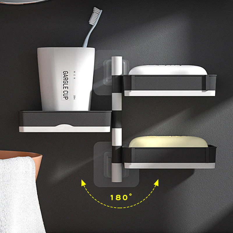 Soap Dispenser | Rotating Shelf | Tool-Free Setup | SoapSwing - Image 3