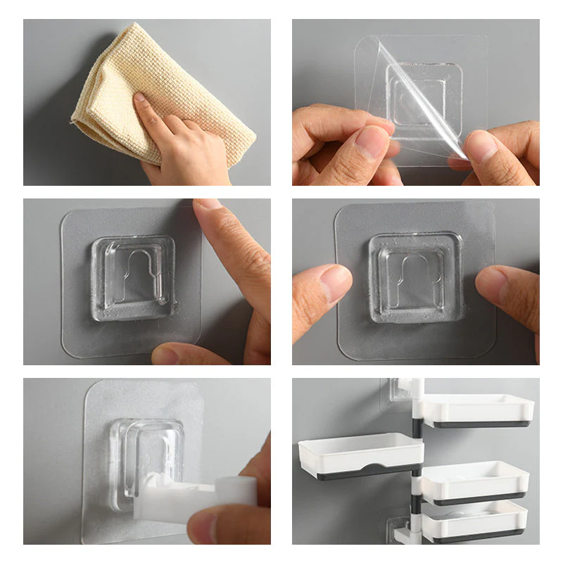Soap Dispenser | Rotating Shelf | Tool-Free Setup | SoapSwing - Image 8