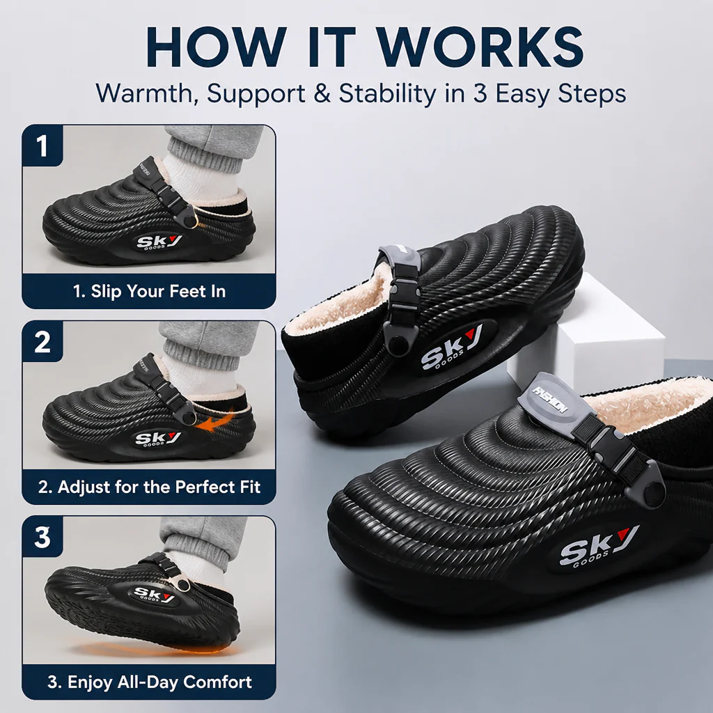 SolaceStride™ — Warm Cold, Aching Feet Into Cozy, Pain-Free All-Day Comfort - Image 3