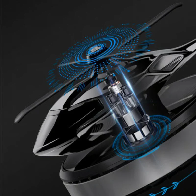Solar Aromatherapy Car Diffuser with Rotating Design - Image 3