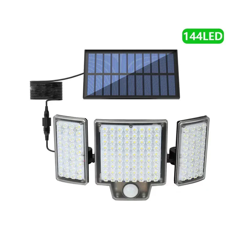 Solar Outdoor Wall Light with Motion Detector – 106/144/280 LEDs - Image 3