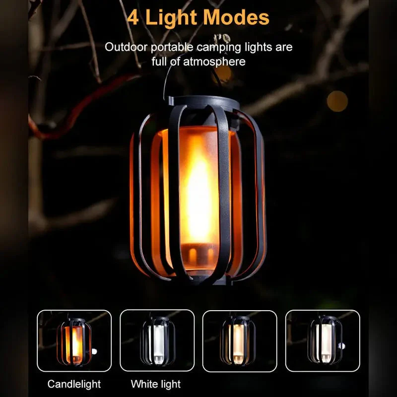 Solar-Powered Lantern with 4 Modes – Perfect for Camping & Garden Events - Image 5