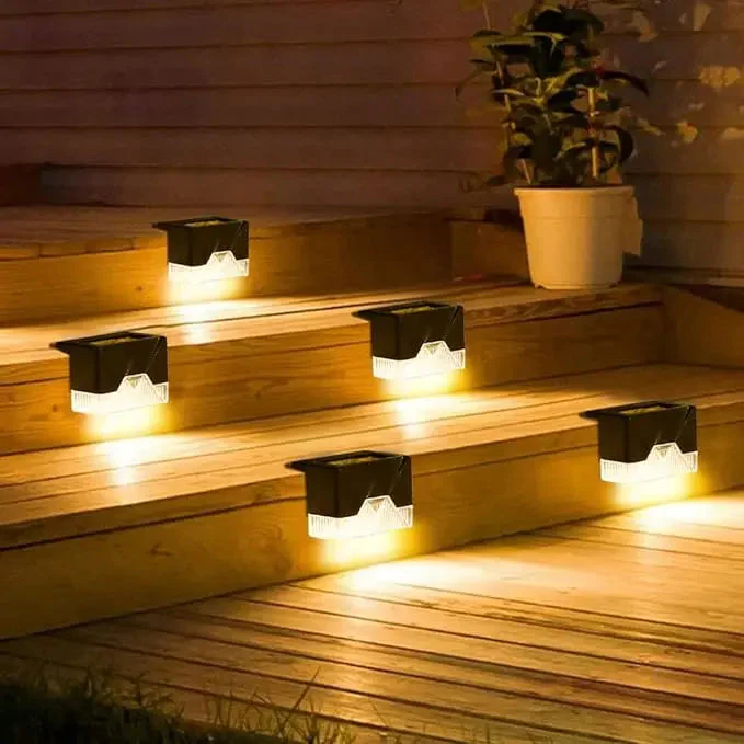 Solar Stair Lights – Automatic Exterior Illumination