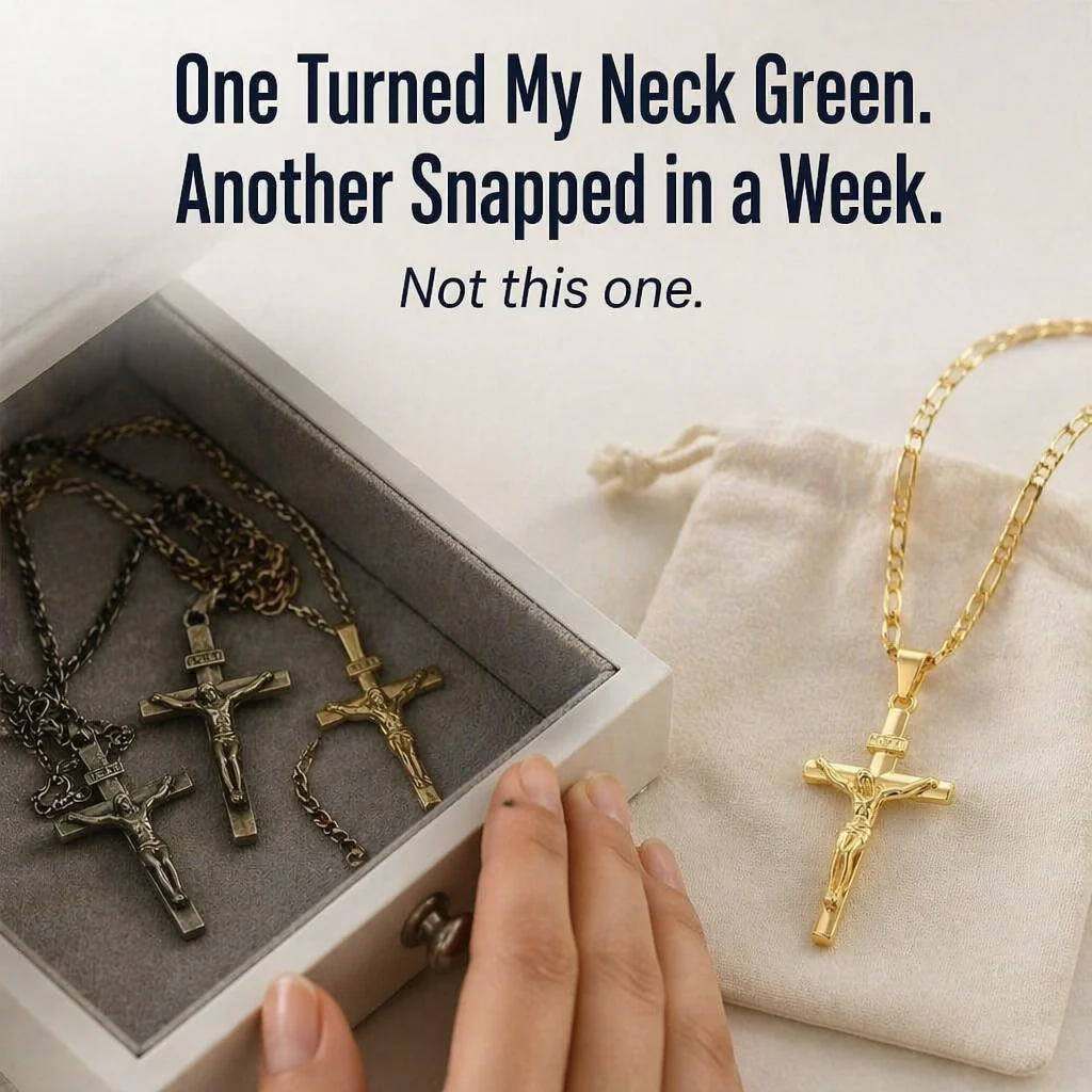 SolaraFaith™ — Wear a Crucifix That Won't Tarnish, Snap, or Turn Your Neck Green - Image 3
