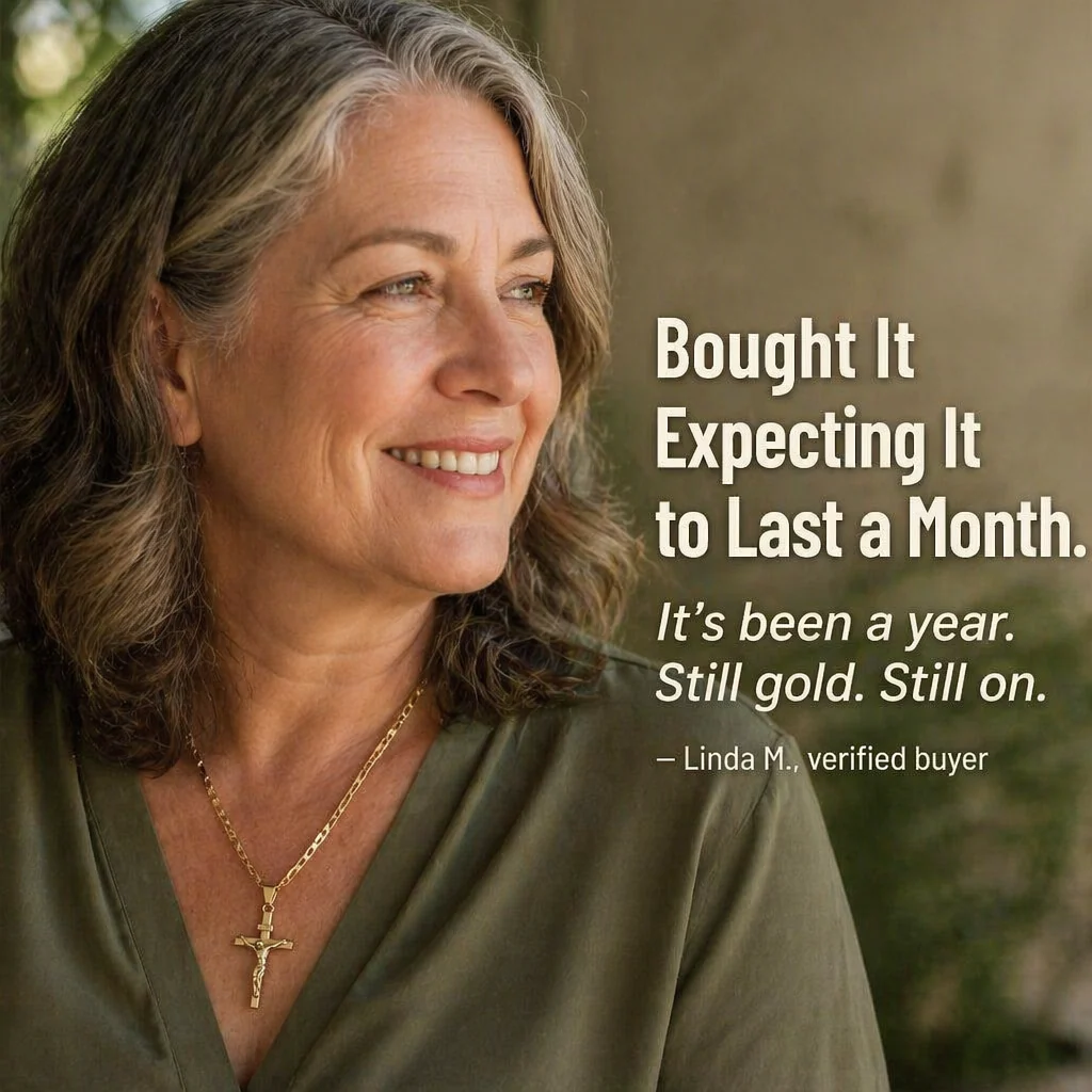 SolaraFaith™ — Wear a Crucifix That Won't Tarnish, Snap, or Turn Your Neck Green - Image 7