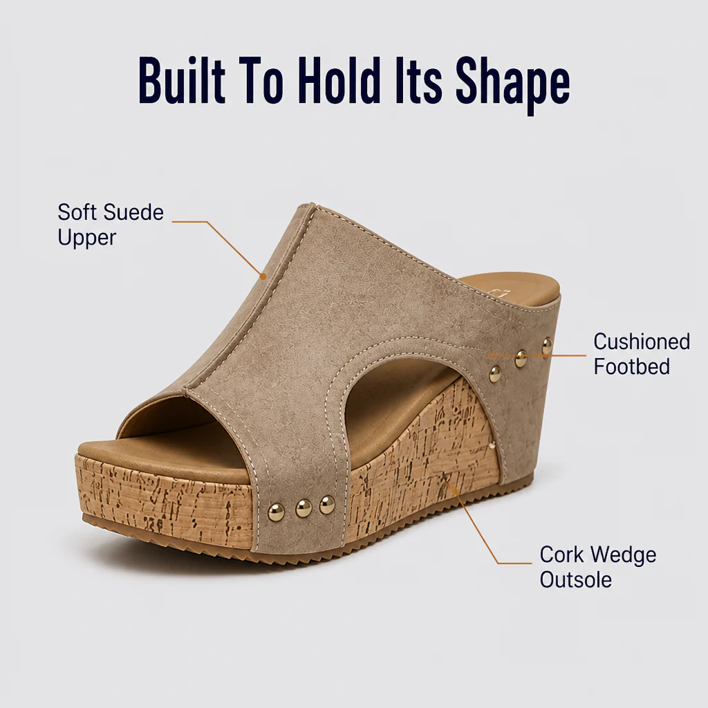 SolaraLuxe™ Wedge Sandals — Walk Pain-Free with Bold Style That Commands Attention - Image 3