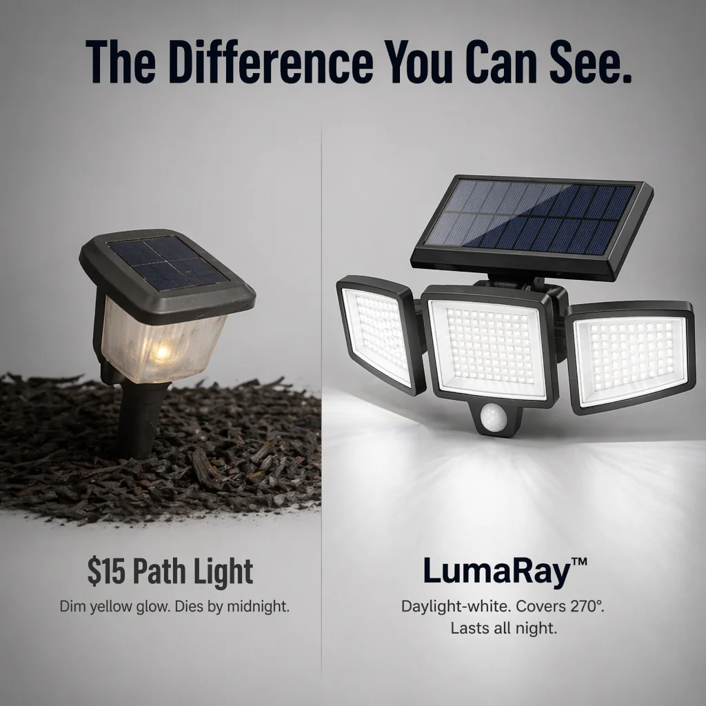 LumaRay™ — Flood Every Dark Corner With 270° of Motion-Sensing Solar Light - Image 6