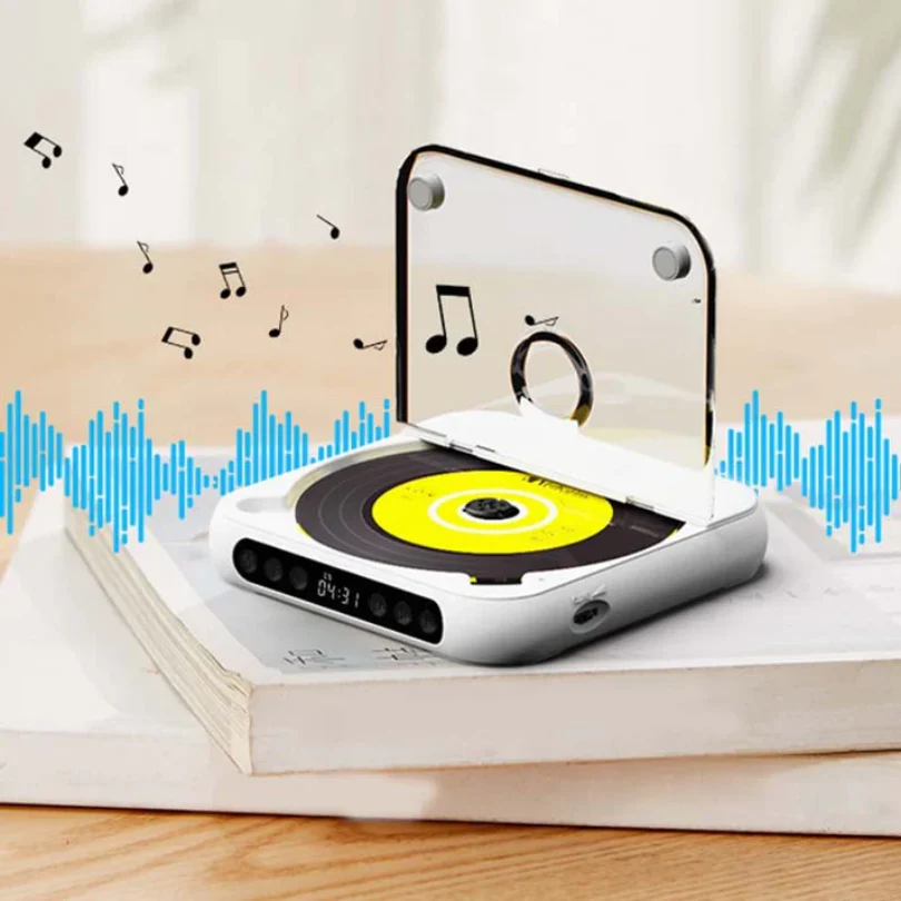 SonicAura™ Portable CD Player — Relive Every Note with Freedom and Pure, Unforgettable Sound - Image 16