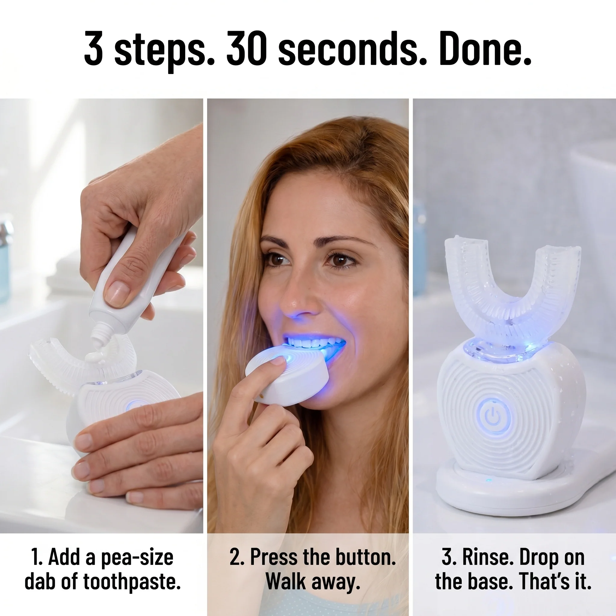 SonicBeam™ Complete — Brush Every Tooth at Once in 30 Hands-Free Seconds - Image 5
