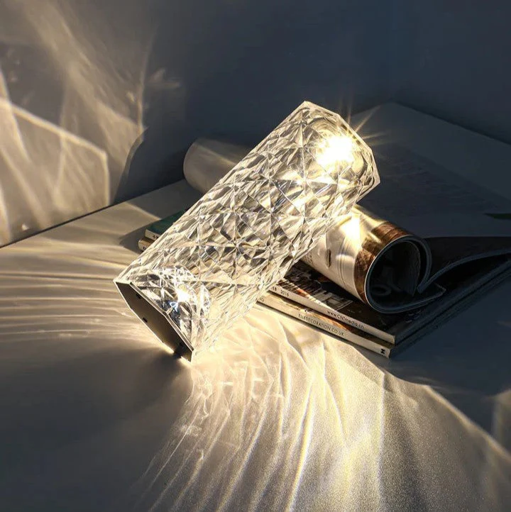 SparklingGlow | LED Crystal Touch Table Lamp with 16 Colors and Remote Control - Image 3