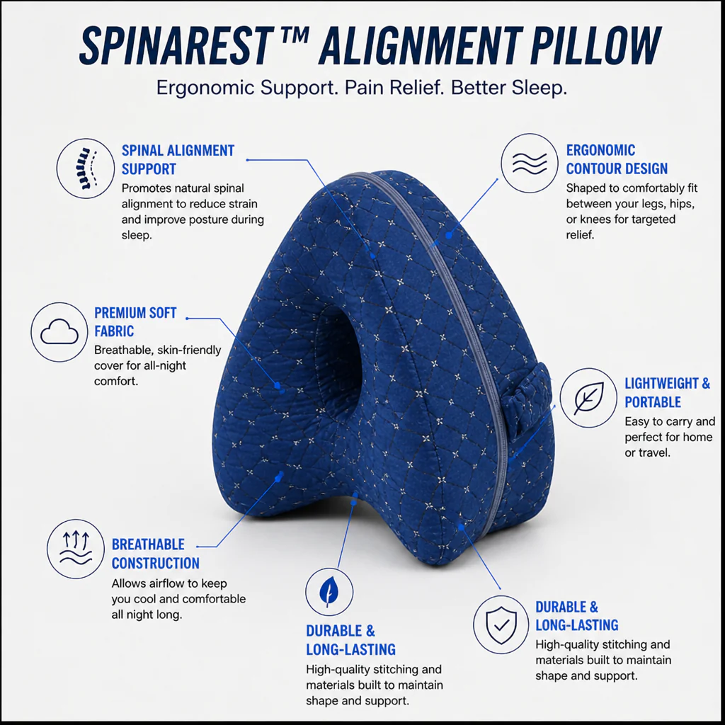 SpinaRest™ — Sleep Pain-Free and Wake Up Energized Every Day - Image 6