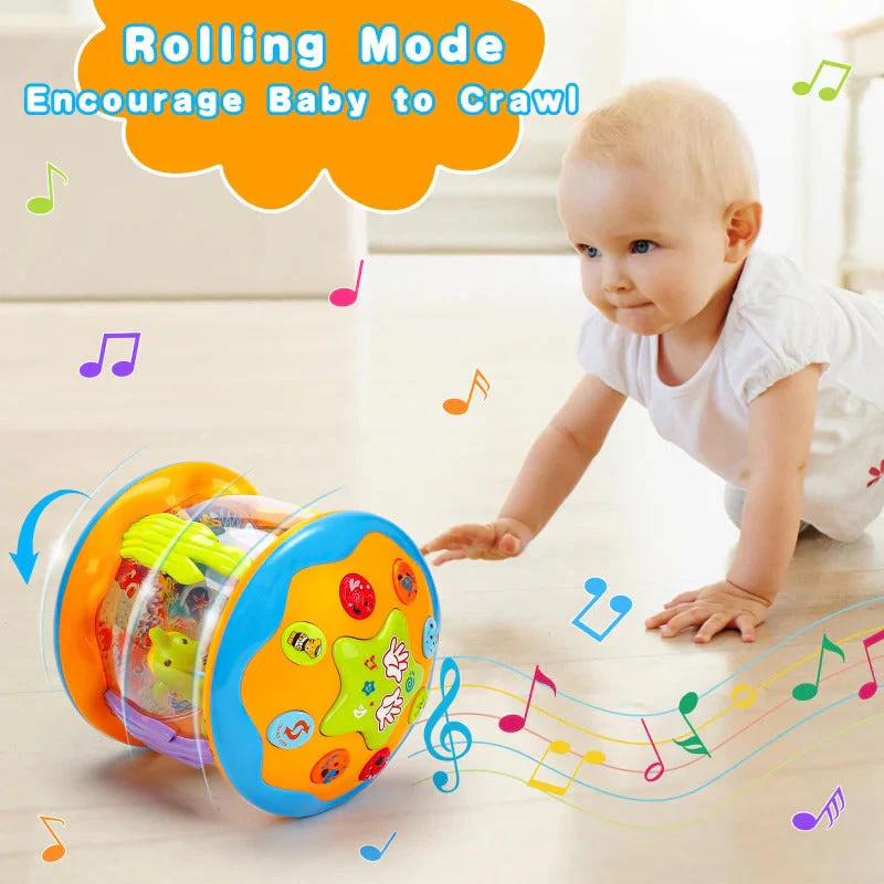 Spinning Infant Night Light Projector with Music - Image 6