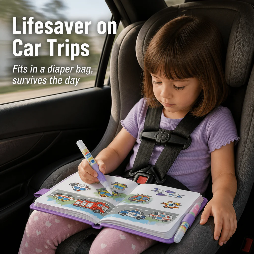 SplashCraft™ — Hand Kids Hours of Quiet Colouring Without a Single Stain - Image 5