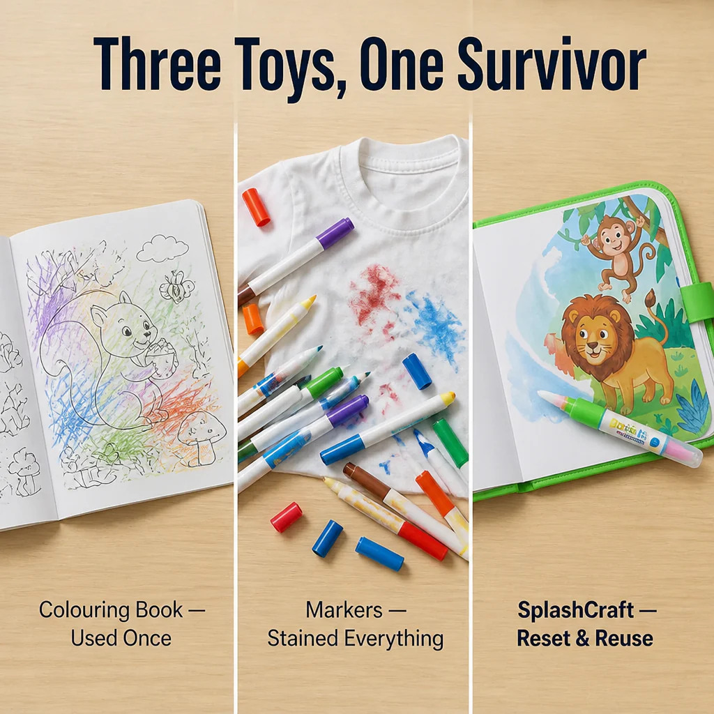 SplashCraft™ — Hand Kids Hours of Quiet Colouring Without a Single Stain - Image 7