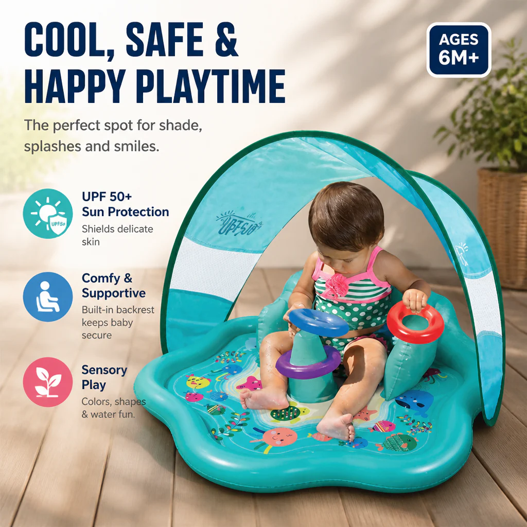 SplashNest™ — Keep Your Baby Cool, Comfy, and Protected for Endless Sunny Smiles - Image 6
