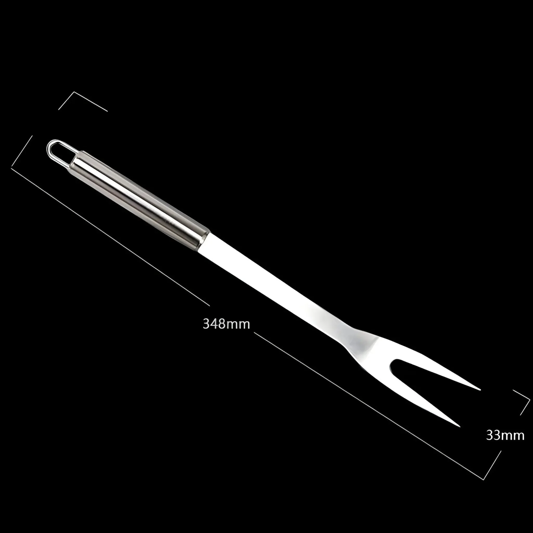 Stainless Steel BBQ Cutlery Set | Includes Carrying Case for Travel | Heat-Resistant Secure Grip | RostRanger - Image 11