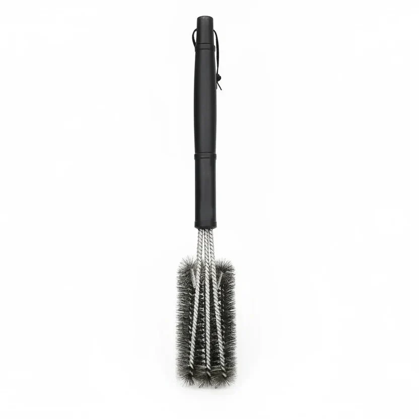 Stainless Steel BBQ Grill Grate Scrubber Brush | Eliminates Burnt Residue | Non-Slip Grip | FireScrub - Image 7