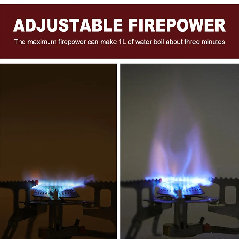 Stainless Steel Camping Gas Stove - Image 2