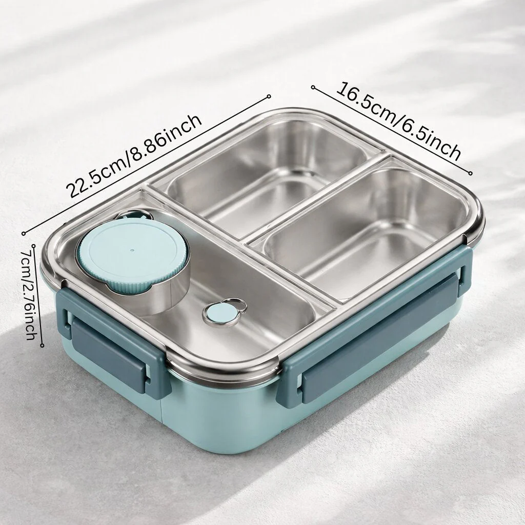 Stainless Steel Compartment Lunch Box - Image 11