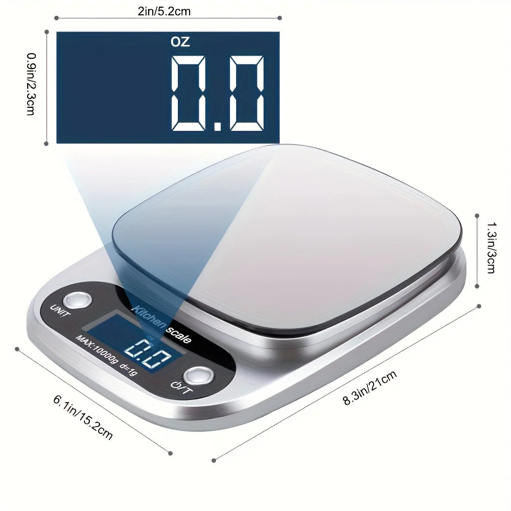Stainless Steel Digital Kitchen Scale - Image 6
