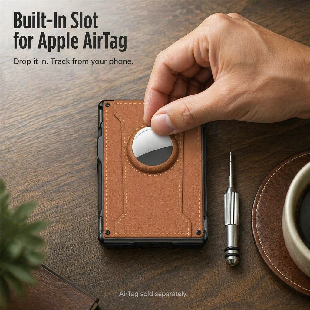 StealthEdge™ — Slim Your Carry, Block RFID Theft & Track It With AirTag - Image 4
