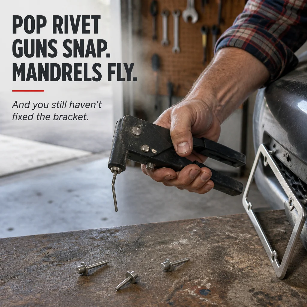 SteelSet™ Drive Rivets — Pin Metal & Plastic Tight Without a Rivet Gun - Image 2
