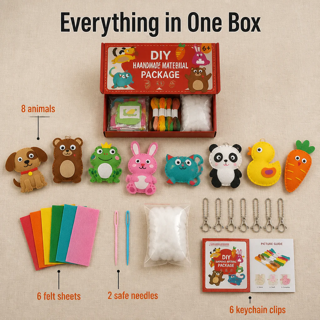 StitchSpark™ — Stitch Felt Animals That Build Focus, Confidence & Real Pride - Image 3